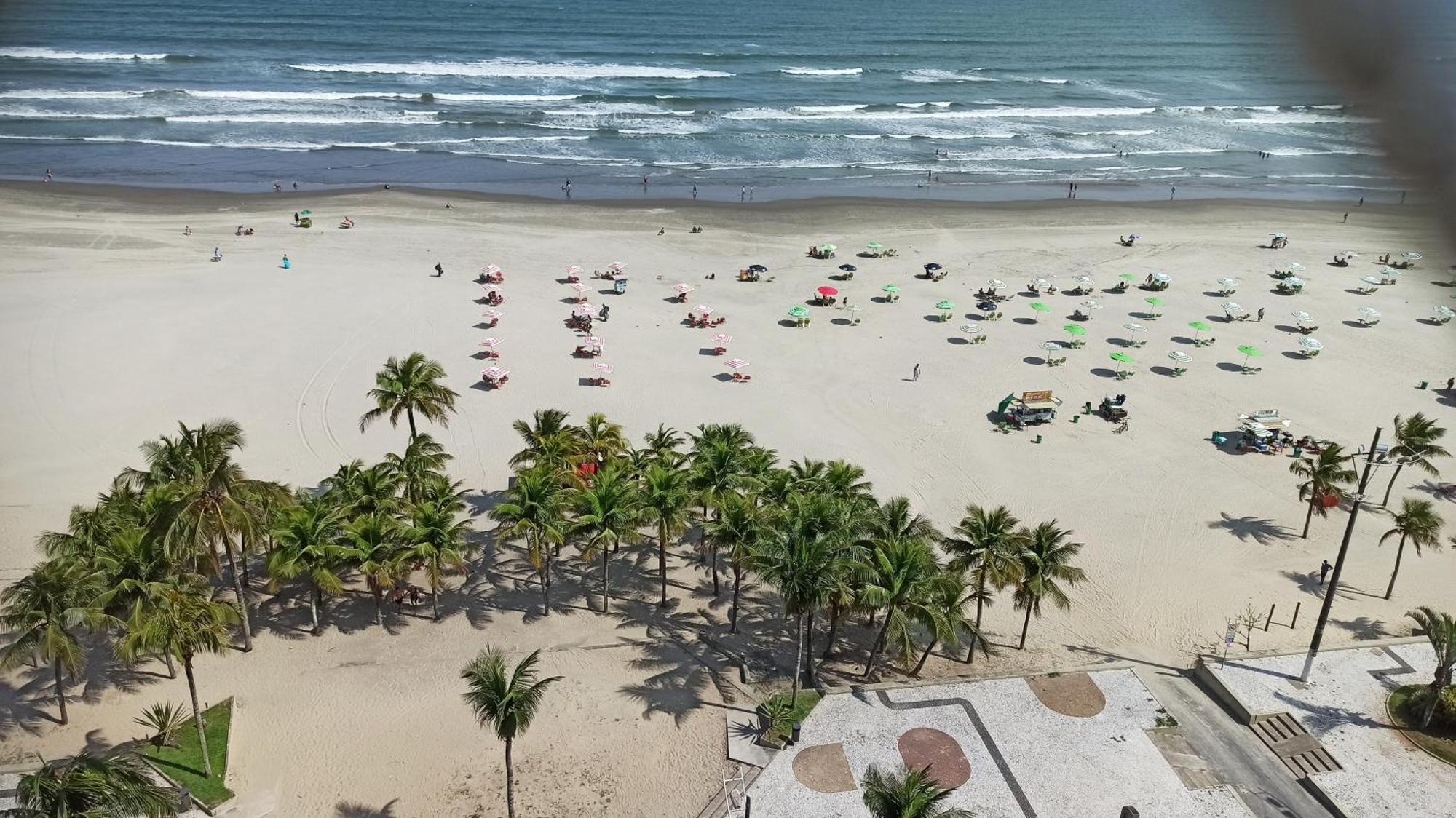 Apartamento De Frente E Com Vista Para O Mar Praia Grande  Ngoại thất bức ảnh